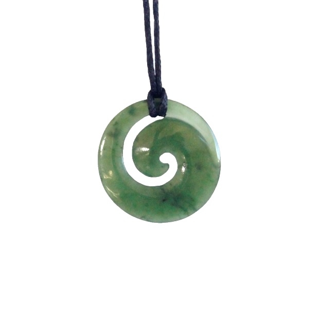 Kiwi necklace online green stone