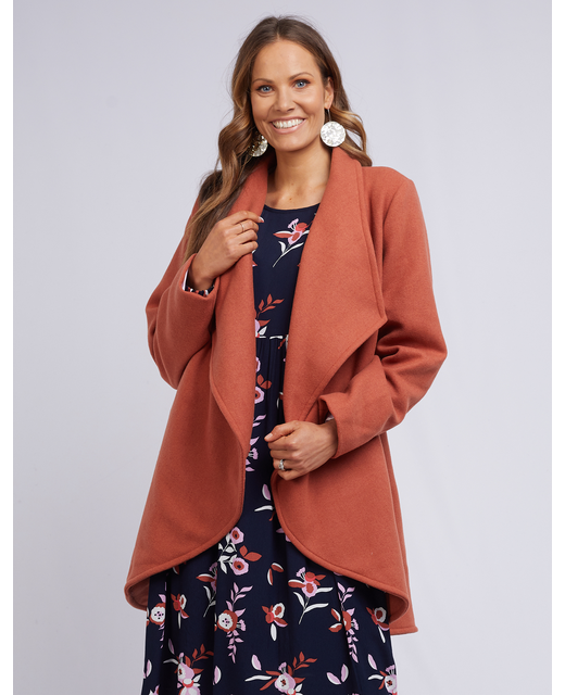 Elm Abigail Coat - Autumn Spice - Women's Clothing - Elm A22