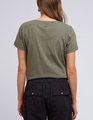 Elm Baseline Tee - Khaki