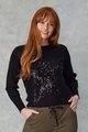 Lemon Tree Stella Star Jumper - Black