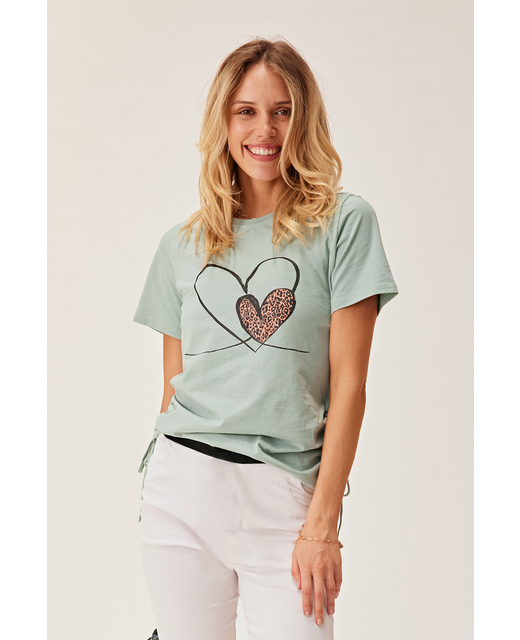 Lemon Tree Heidi Tee - Mint - Women's Clothing - Lemon Tree S22