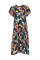 Madly Sweetly Lily Pily Midi Dress - Navy Multi