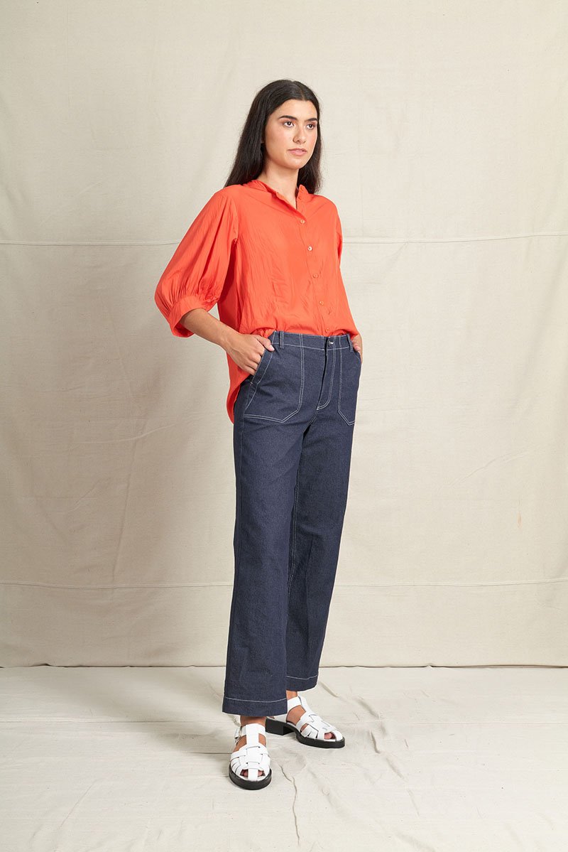 Siren Relaxed Blouse - Jaffa - Women's Clothing - Siren S22