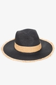 Antler NZ Fedora Summer Raw Edge - Black