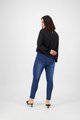 Vassalli Skinny Leg Ankle Grazer Jean - Blue Denim