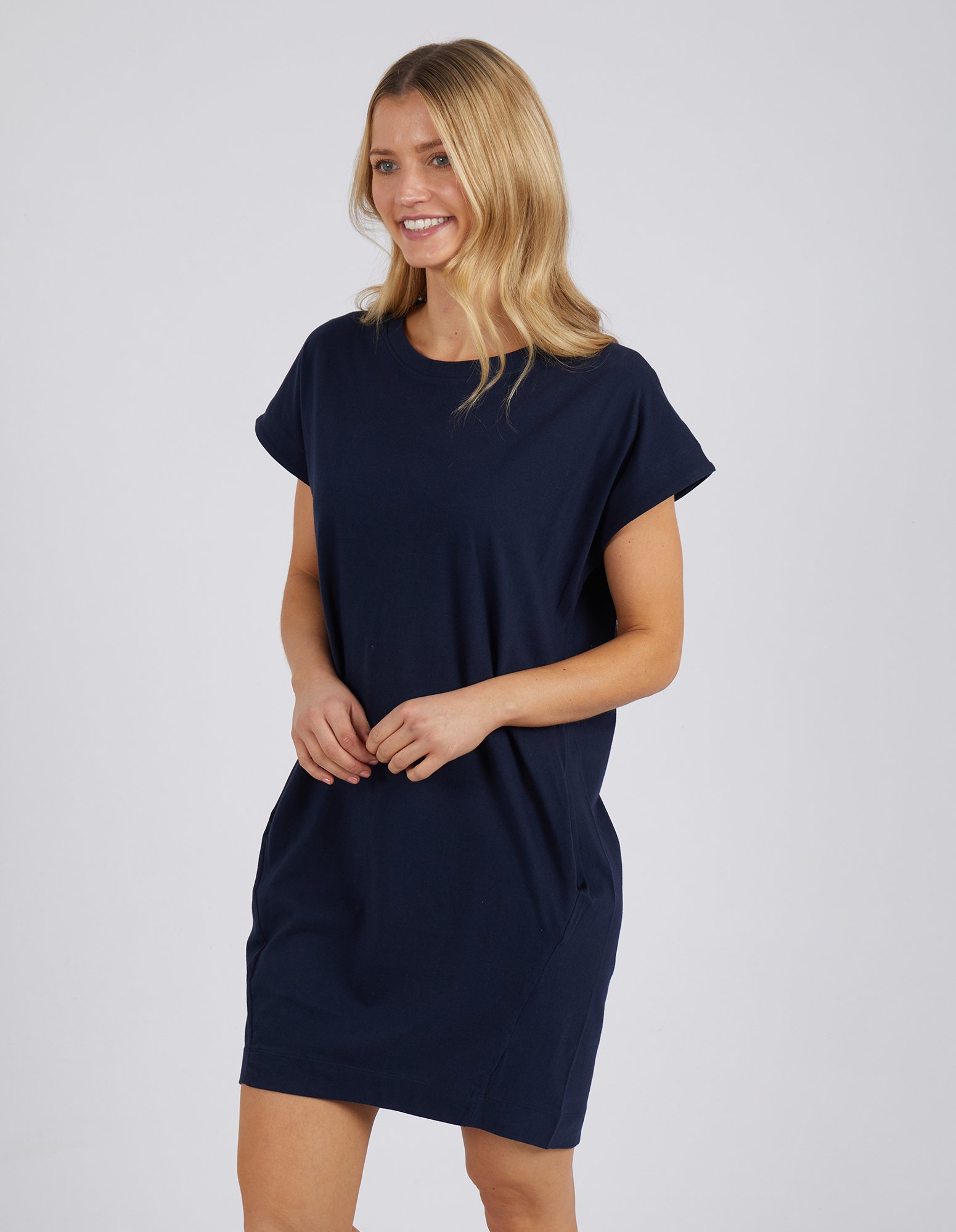 Foxwood Sunset Cove Dress - Navy - Women's Clothing - Foxwood S22