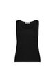 Vassalli Wide Strap Singlet - Black