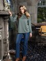 Vassalli Long Sleeve Ruffle Neck