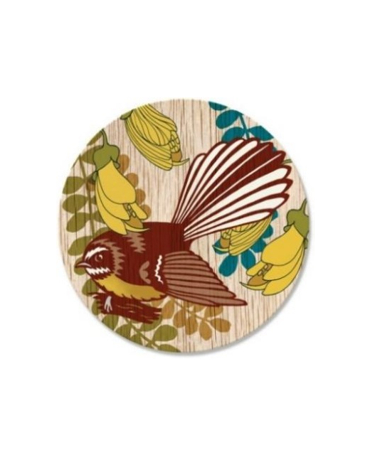 Coaster - Screenprint Fantail