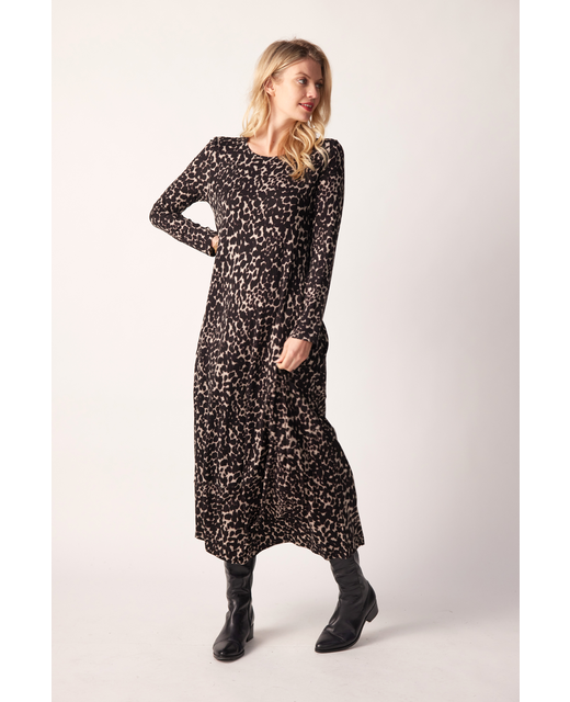 Lemon Tree Mariam Dress - Animal Print