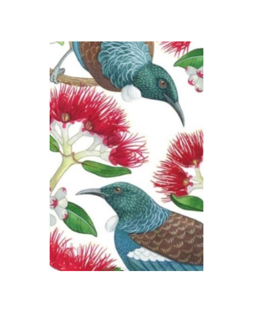 Lens Cloth - Pohutukawa & Tui