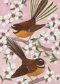 Lens Cloth - Fantails on Branch