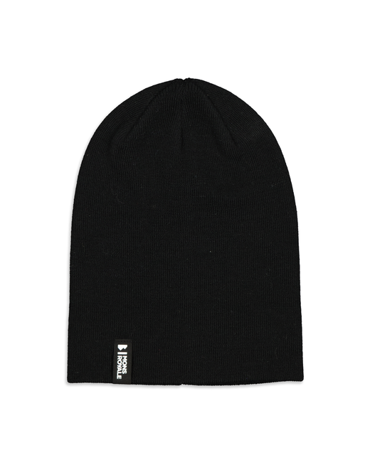 Mons Royale Unisex McCloud Merino Beanie - Black - Hats - Mons Royale W23