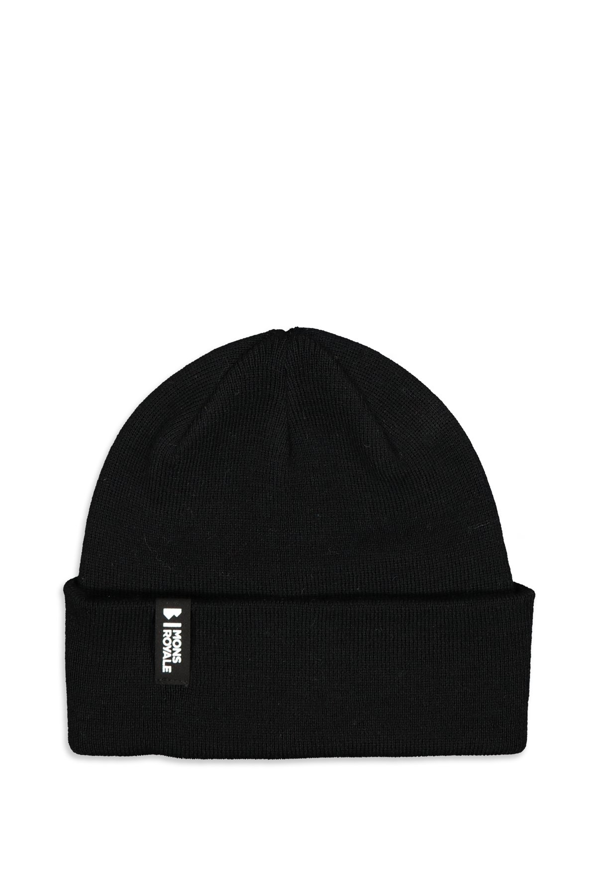 Mons Royale Unisex McCloud Merino Beanie - Black - Hats - Mons Royale W23