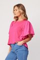 Lemon Tree Lia Lace Top - Cerise