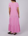 Silent Theory Lola Tiered Dress - Pink