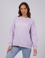 Silent Theory Varsity Crew - Lilac