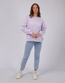 Silent Theory Varsity Crew - Lilac