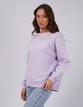 Silent Theory Varsity Crew - Lilac