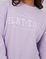 Silent Theory Varsity Crew - Lilac