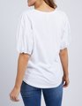 Elm Joy S/S Tee - White