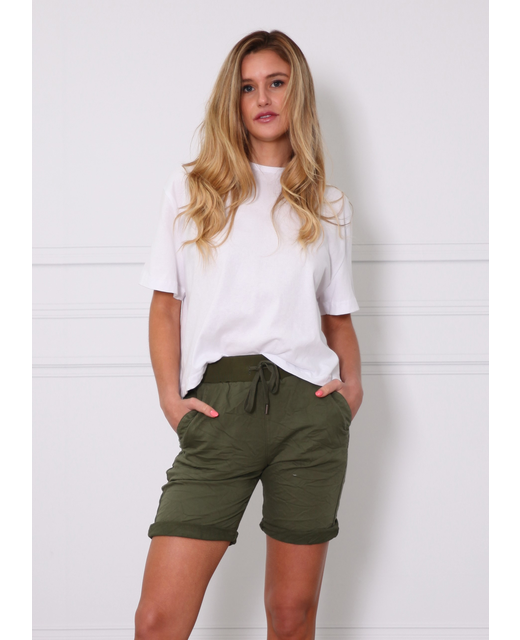 Monaco Riley Jogger Short - Khaki