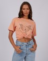 Silent Theory Banner Tee - Orange