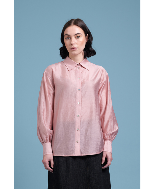 Siren To Be Sheer Shirt - Lotus