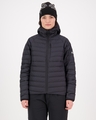 Mons Royale Womens Atmos Wool Down Jacket - Black