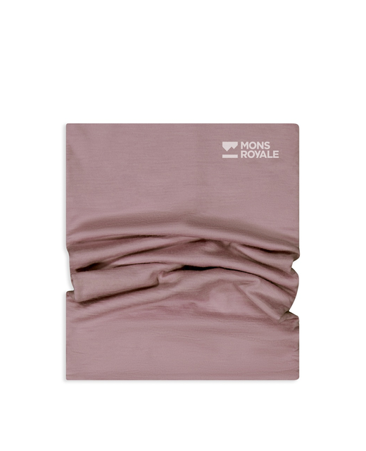 Mons Royale Double Up Neckwarmer - Mauve Haze