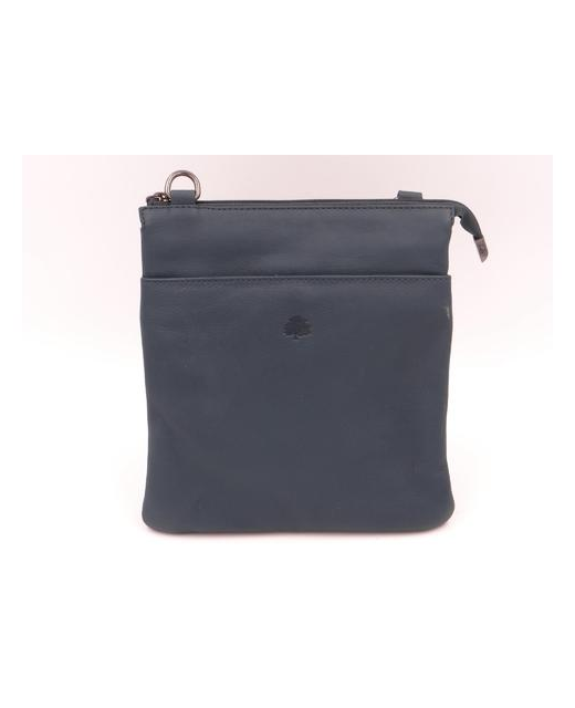 Bag Cross Body Leather - Petrol