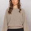 Nobel Wilde Bellow Sleeve Jumper - Oyster