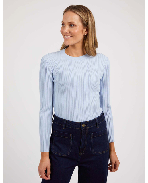 Foxwood Greta Long Sleeve - Pale Blue