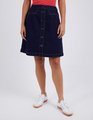 Foxwood Amanda Skirt - Indigo Denim