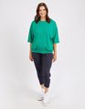 Elm Mazie Sweat - Goodness Green