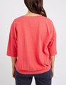 Elm Mazie Sweat - Coral