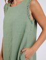 Foxwood Bastia Dress - Fern Green