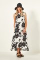 Lemon Tree Ana Dress - Black and White