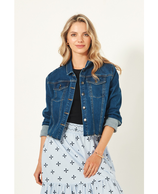 Lemon Tree Selina Denim Jacket - Denim