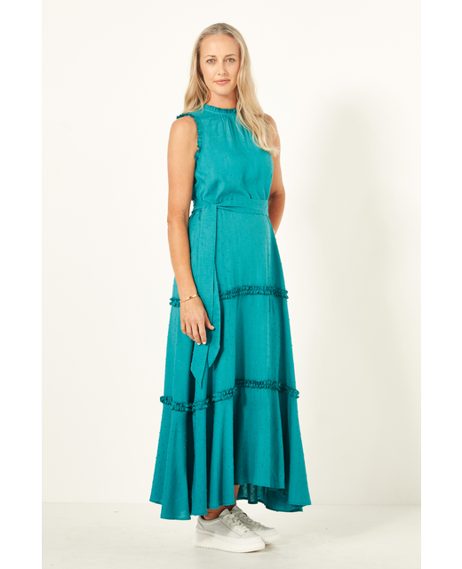 Lemon Tree Belen Dress - Teal