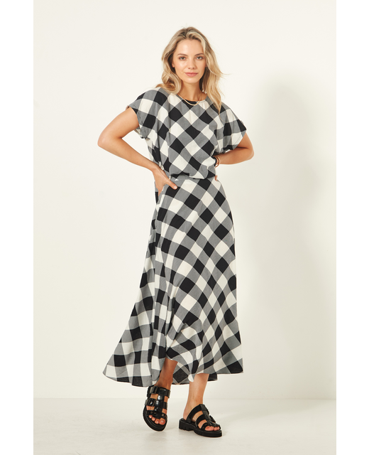 Lemon Tree Valeria Skirt - Gingham