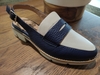 Belle Scarpe Romp - Navy / Bone