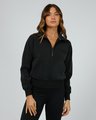 All About Eve Luxe Active Zip Through - Black