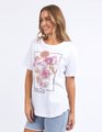 Foxwood In Bloom Tee - White