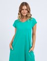 Foxwood Recovery Dress - Bright Green