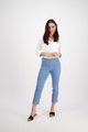 Vassalli Slim Leg 7/8 Length Pant - Ice