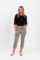  Vassalli Slim Leg 7/8 Length Pull On Pant