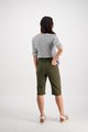 Vassalli Poplin Short - Khaki