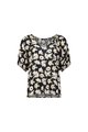 Vassalli Printed V Neck Top - Thea