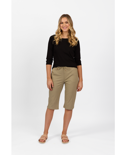 Vassalli Below Knee Pant - sage